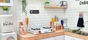 25 Desain Dinding Dapur Cantik